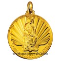 Medaglia di San Giacomo oro 18 kt