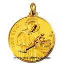 Medaglia di San Luigi oro 18 kt