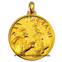 Medaglia di San Tommaso  oro 18 kt