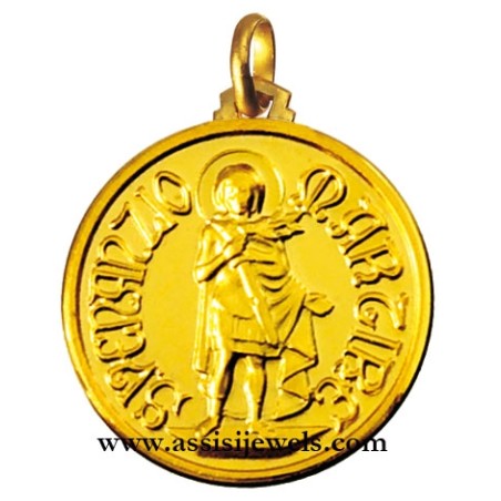 Medaglia di San Venanzio oro 18 kt