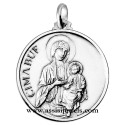 18 kt gold Madonna of Cimabue medal