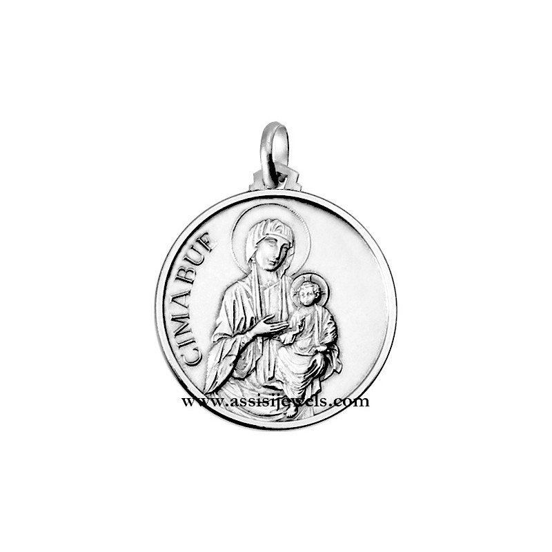 Medaglia Madonna del Cimabue oro 18 kt