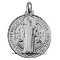 18 kt gold Saint Benedict medal