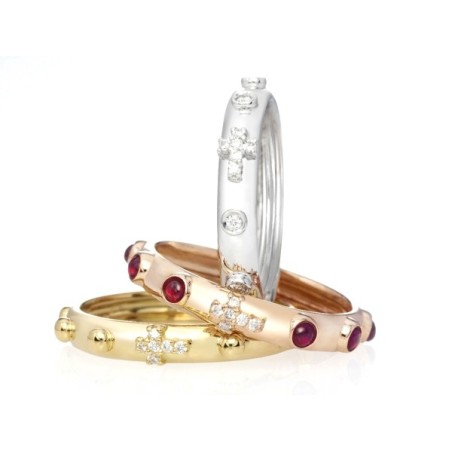 Nardelli anello rosario oro