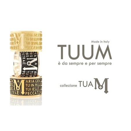 Tuam 925 sterling silver Hail Mary ring