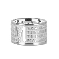 Tuam anello Ave Maria argento 925