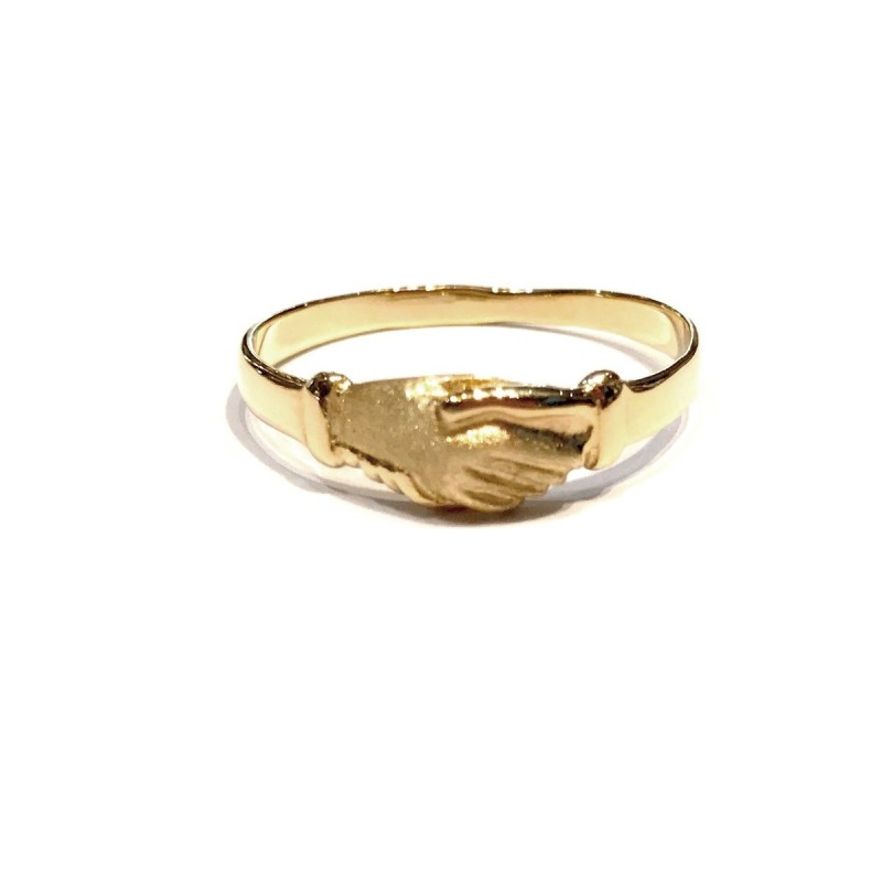 18 kt gold Saint Rita ring