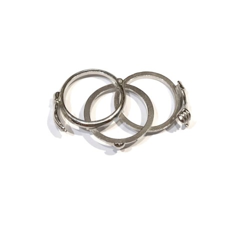 925 sterling silver Saint Rita ring