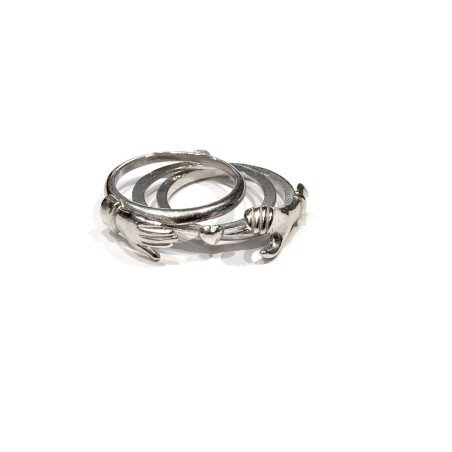 925 sterling silver Saint Rita ring