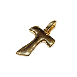 18 KT GOLD TAU CROSS