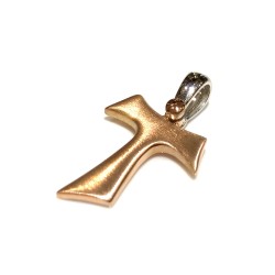 18 KT GOLD TAU CROSS