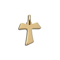 18 KT GOLD TAU CROSS