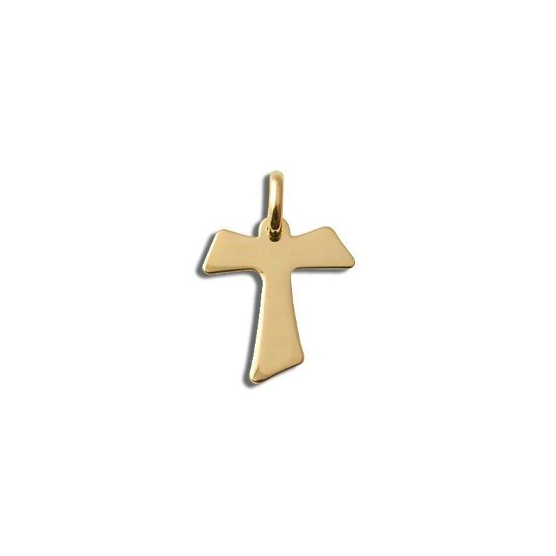18 KT GOLD TAU CROSS