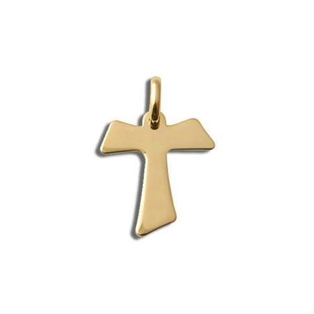 18 KT GOLD TAU CROSS