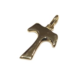 18 KT GOLD TAU CROSS