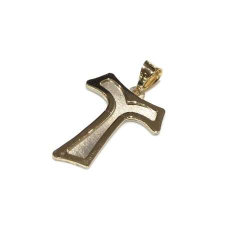18 KT GOLD TAU CROSS