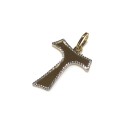 18 KT GOLD TAU CROSS