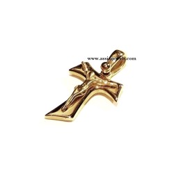 18 KT GOLD TAU CROSS