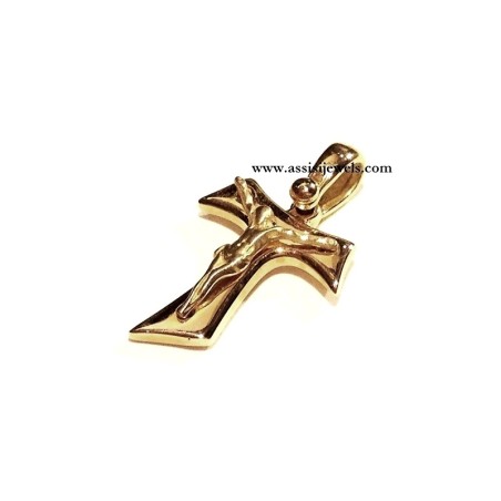 18 KT GOLD TAU CROSS