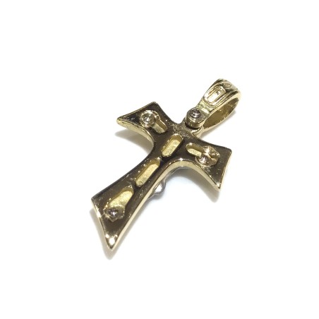 18 KT GOLD TAU CROSS