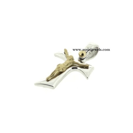 18 KT GOLD TAU CROSS