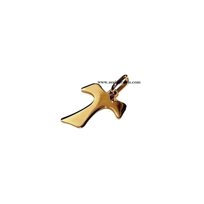 18 KT GOLD TAU CROSS