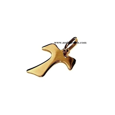 18 KT GOLD TAU CROSS