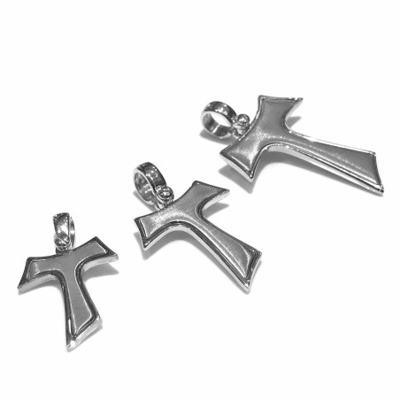 925 STERLING SILVER TAU CROSS