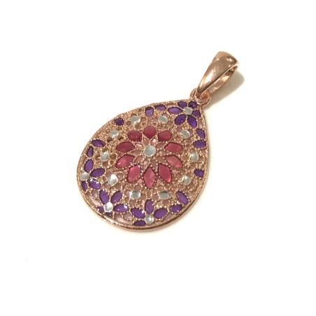 Pendente Florence style in argento 925