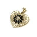 925 sterling silver Florence style pendent
