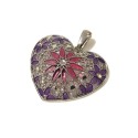 925 sterling silver Florence style pendent