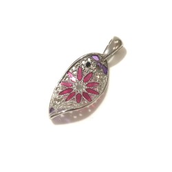 925 sterling silver Florence style pendent