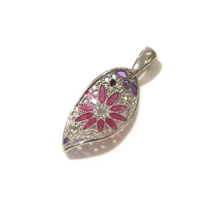 925 sterling silver Florence style pendent