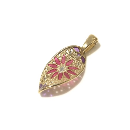 925 sterling silver Florence style pendent