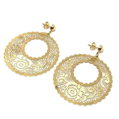 Neonero orecchini oro 18 kt