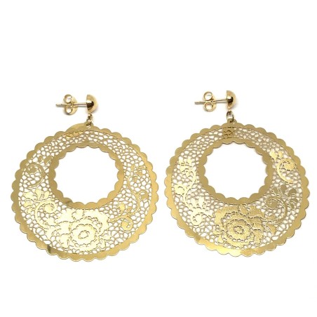 Neonero orecchini oro 18 kt