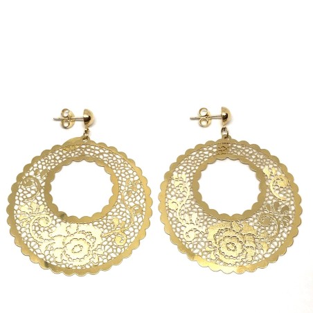 Neonero 18 kt gold earrings