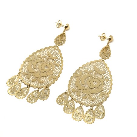 Neonero orecchini oro 18 kt