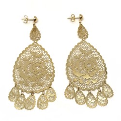 Neonero orecchini oro 18 kt