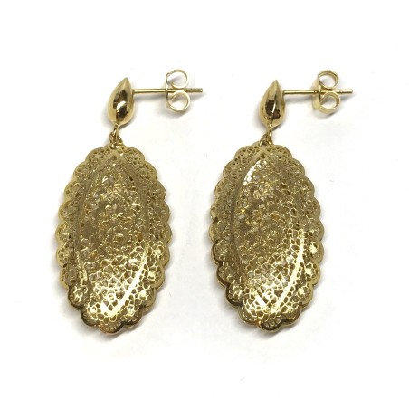 Neonero 18 kt gold earrings
