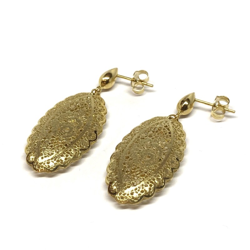 Neonero 18 kt gold earrings