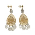 Neonero 18 kt gold earrings