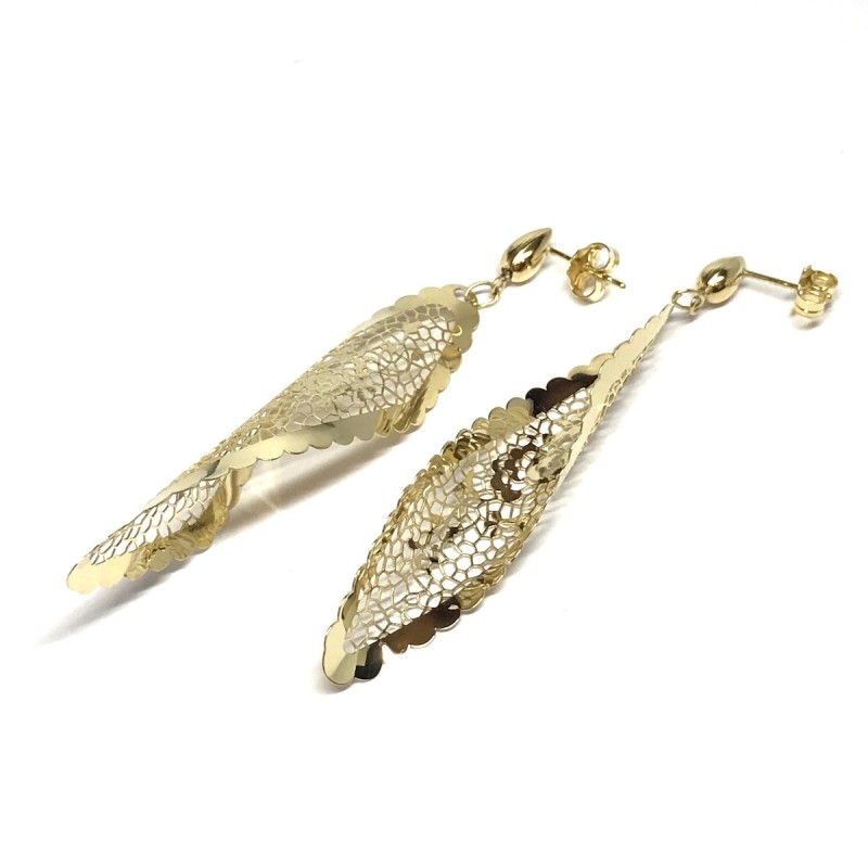 Neonero orecchini oro 18 kt