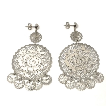 Neonero 18 kt gold earrings