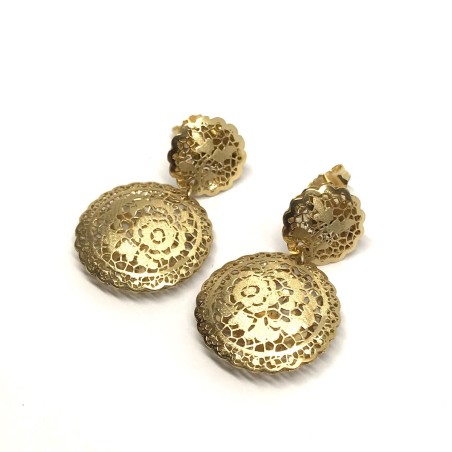 Neonero orecchini oro 18 kt