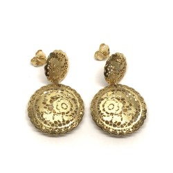 Neonero 18 kt gold earrings
