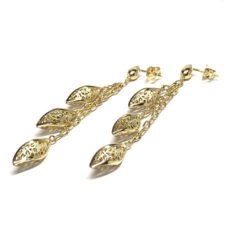 Neonero orecchini oro 18 kt