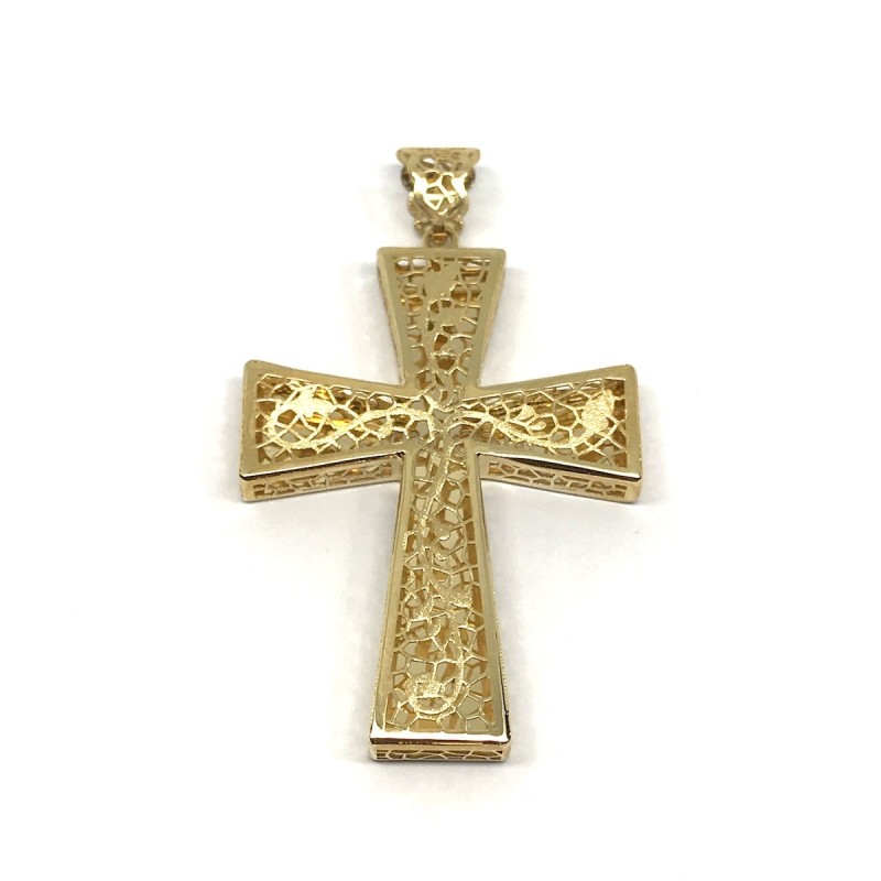 Neonero croce oro 18 kt