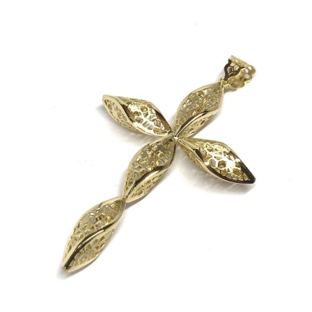 Neonero croce oro 18 kt