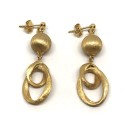 18kt yellow gold Bolzon woman earrings